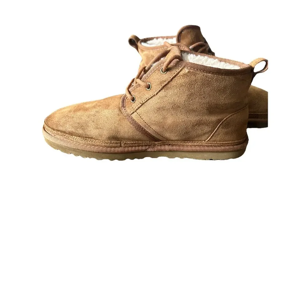 Ugg Neumel Leather And Wool Chukka Boots, Size 10. Cabin Core - Picture 4 of 12